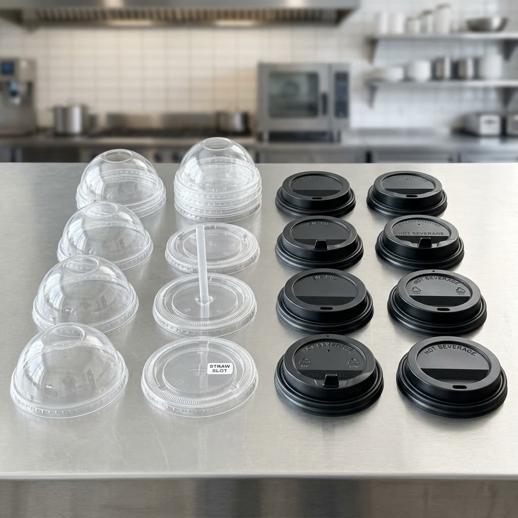 coperchi in plastica all'ingr | PP/PET Cl - Produttore all' - Brosan Packaging