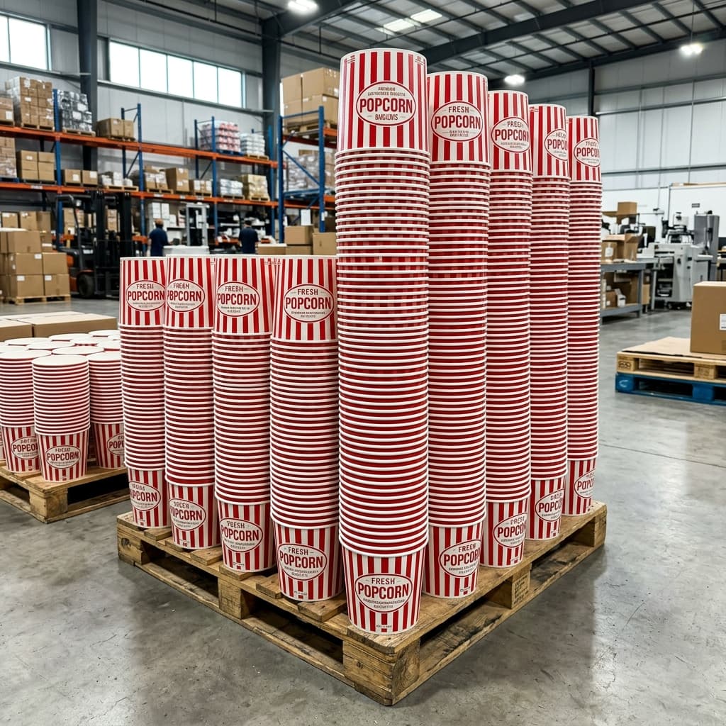 Wholesale Popcorn Buckets | Custom Paper