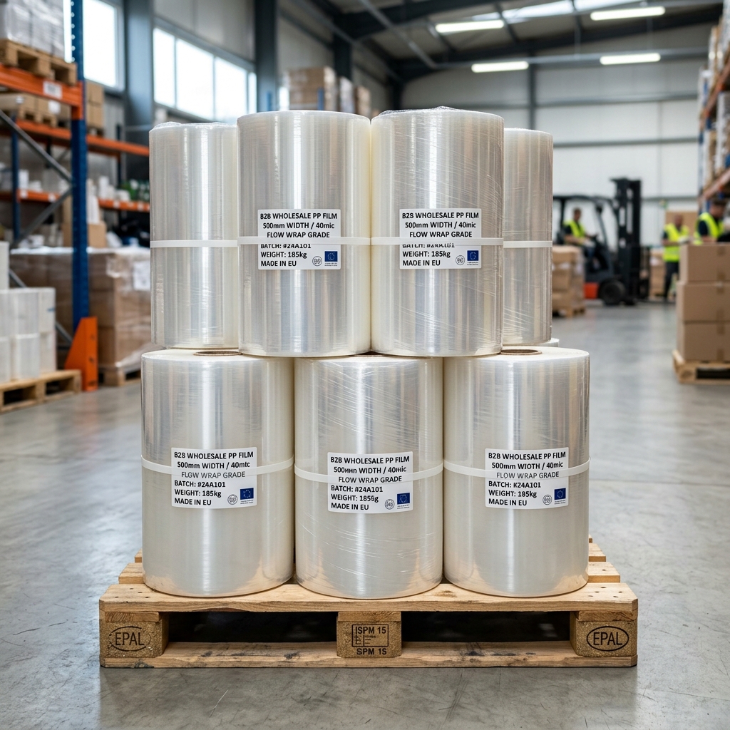 Brosan Pack industrial manufacturing of wholesale PP reels